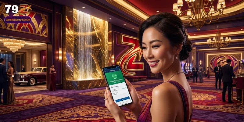 Successfully Received money from 79z